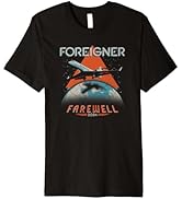 Amazon.com: Foreigner Guitar Flag T-Shirt : Clothing, Shoes & Jewelry